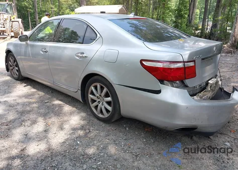 2007 Lexus Ls 460 from USA, damaged, VIN JTHBL46F675010952